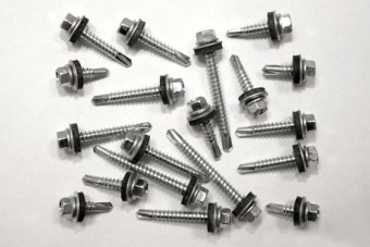 Саморез кровельный цинк 4,8х29 (4500 шт.)