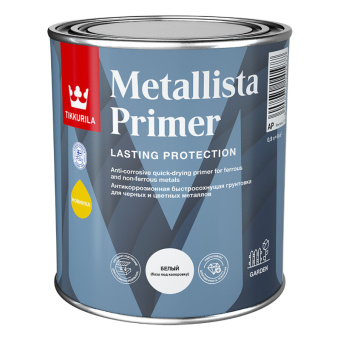 Антикоррозионная грунтовка Tikkurila METALLISTA PRIMER C матовая 0,9 л