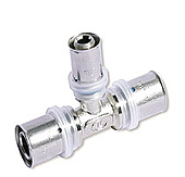 Пресс тройник 26х16х26мм редукционный Лавита 11162003 (5/40)