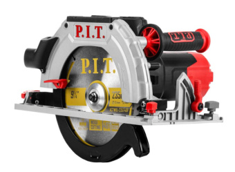 Пила дисковая PIT PKS235-C 2200Вт, диск 235*30мм, 4500 об/мин пропил 53/78мм, 45°