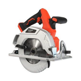 Пила дисковая безщеточная аккумуляторная 21 В без акк и з/у PATRIOT 185UES
