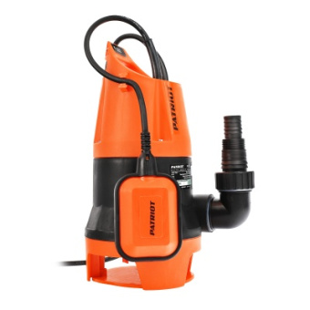 Насос погружной дренажный "PATRIOT"  810Вт, 216 л/мин.  макс напор 7м кабель 7м корпус пластик