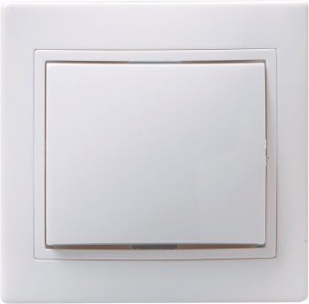 ВС10-1-0-КБ Выключатель 1кл 10А КВАРТА (белый) (упак.200/10)