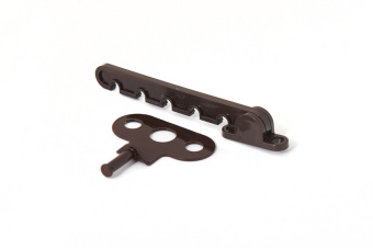 Гребенка 5 делений, коричневая //WS BR 5P// PALLADIUM