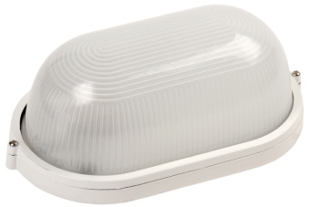 Светильник НПП1201 белый/овал 100Вт IP54  ИЭК (упак.8/8)