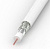 Кабель коаксиальный RG 6U (100м), белый