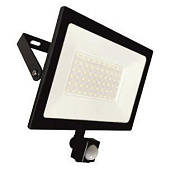 Прожектор светодиодный 50Вт 6500К LE LED FL IR BLACK с сенсором IP65 LEEK (1/20)