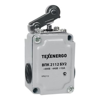 Выключатель путевой концевой ВПК-2112-БУ2 10А 1з+1р IP65 te00120143