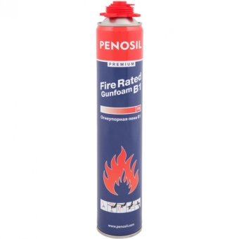 Пена монтажная проф PENOSIL Premium Fire Rated GunFoam B1 огнеупорная 720мл