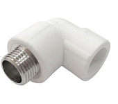 Угол полипропиленовый НР 32х 3/4" Valfex