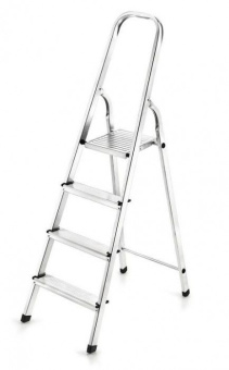 Стремянка 4 ступени алюминиевая 0,77 м UFUK A004