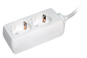 Удлинитель быт. з/к 2 места/3 метра 3500Вт 16А/250В (ПВС 3х1) У02 ИЭК (упак.60/1)