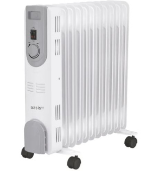Радиатор масляный Oasis OS-25 11 секций 2,5 кВт