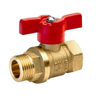 Кран шаровой    3/4"   в/н баб. "Aqualink" (5/100)