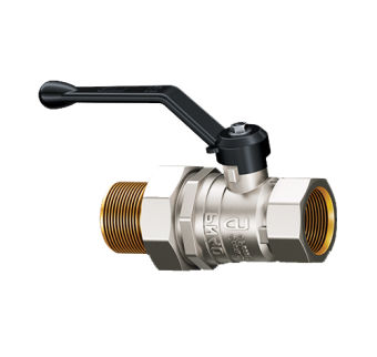 Кран шаровый  1 1/4" в/н американка рычаг Ру-25 LD Pride (4) (бирка)