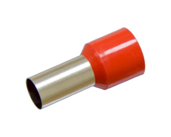 Наконечник-гильза Е1508 1,5мм2 (красный, 20шт) ИЭК (упак.3600/120)