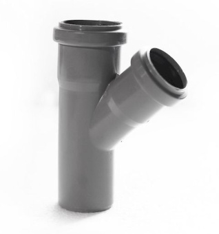 Тройник  40/40 угол 45 ПП (40) 