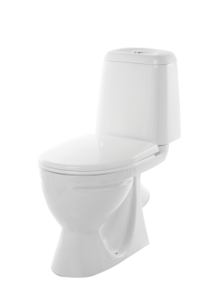 Унитаз-компакт "SANITA" белый косой выпуск Идеал Комфорт (арм. 2-кн OLI, дюропласт.микролифт)