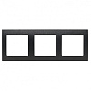 Стокгольм Рамка 3-местная черная EKF PROxima