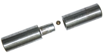 Шарнир гаражный с шаром 25*120 б/п (Кунгур)