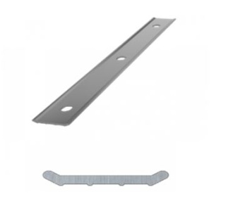 Рейка алюминиевая прижимная 2м