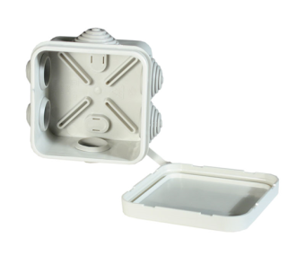 Коробка распределительная 70х70х40мм для о/п IP55	HEGEL  КР2605	(упак.174)