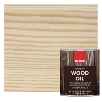 Масло NEOMID Premium деревозащитное  0,75л белый