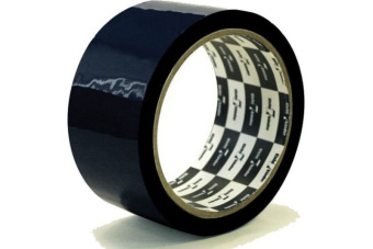 Лента клейкая черная Klebebander 50 мм*57 м 40 мк