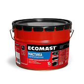 Мастика гидроизоляционная ECOMAST 10л