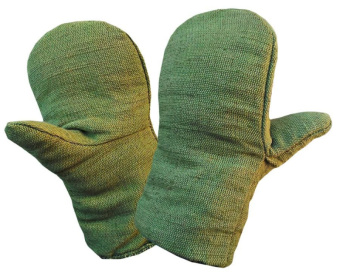 Рукавицы утепленные брезентовые 02-039