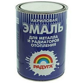 Эмаль ВДАК Радуга-178 для металла и радиаторов отопления 1кг