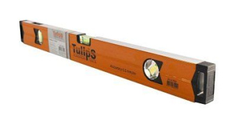 Уровень 2000 мм алюминиевый профиль 3 глазка Tulips II13-707