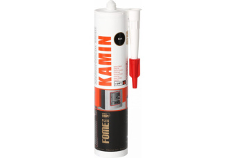 Герметик жаростойкий черный Kamin Fome Flex 1500C 300мл