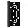 Петля дверная без врезки 100х75х2,5мм BL (черный) PUNTO