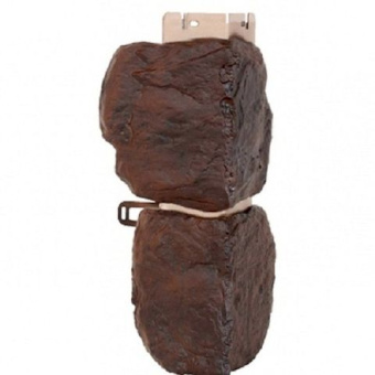 Угол наружный бутовый камень датский 0,44*0,18м Фасад