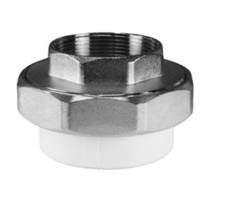 Муфта полипропиленовая разъём.(американка) с ВР 50x1 1/2" Valfex