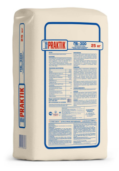 Пескобетон ПБ-300 Bergauf Praktik, 25 кг Пескобетон ПБ-300 Bergauf Praktik, 25 кг