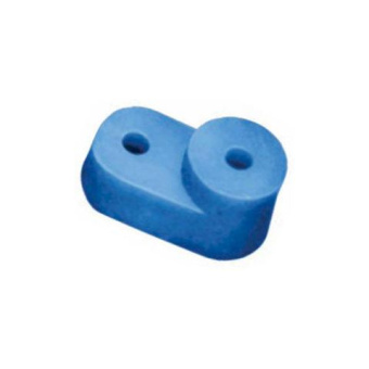 УГЛОВОЙ ИЗОЛЯТОР для  "О" шины синий (упак.4000/200)