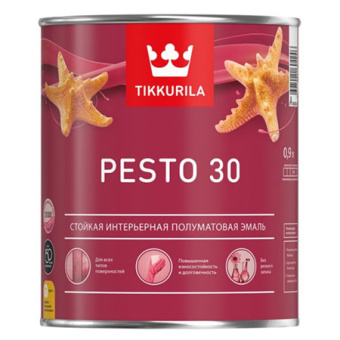 Эмаль Tikkurila PESTO 30 A  0,9л