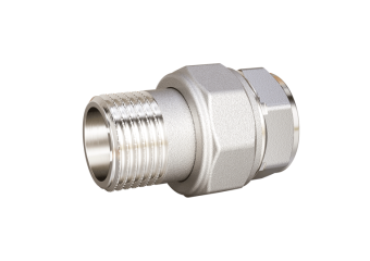 Сгон прямой с накидной гайкой 1  1/4" ВР/НР никель LD Pride (8) (бирка) 