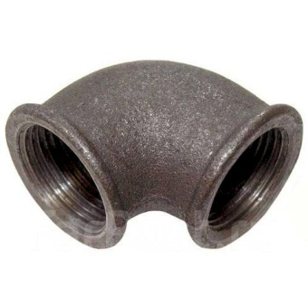 Угольник  Ду-25 чугунный