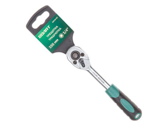 Ключ трещотка 1/4 45 зуб 155 мм ВОЛАТ 18610-02