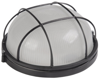 Светильник НПП1302 белый/круг с реш.60Вт IP54  ИЭК (упак.12/12)