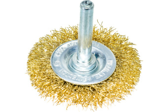 Щетка для дрели 65 мм чашка со шпилькой MATRIX