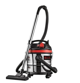 Пылесос промышленный 1500Вт, роз.2 кВт ,20л шланг3м, нерж//PIT