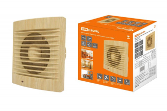 Вентилятор осевой, вытяжной 100 С "ЭКО" (сосна) TDM/ 1