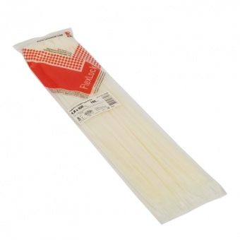 Хомут 5х400 мм P6.6 стандартный (белый) (уп.100шт) FlexLock PROxima