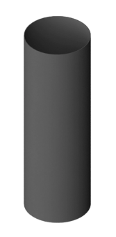 Труба водосточная ПВХ D95мм 3м графит Элит