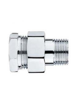 Соединение прямое г/ш 1"х1" для полотенцесущителя K6-SFM044