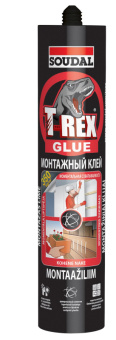 Монтажный клей SOUDAL T-REX "Экстра сжатие" белый 310 мл